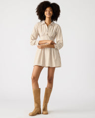 ARIA DRESS TAUPE