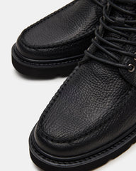 DAEL BLACK LEATHER