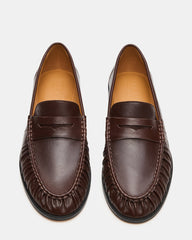 QUINCEY BROWN LEATHER