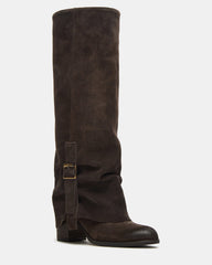 BOZEMAN DARK TAUPE SUEDE