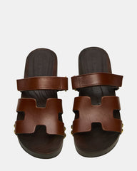 CANAL BROWN LEATHER
