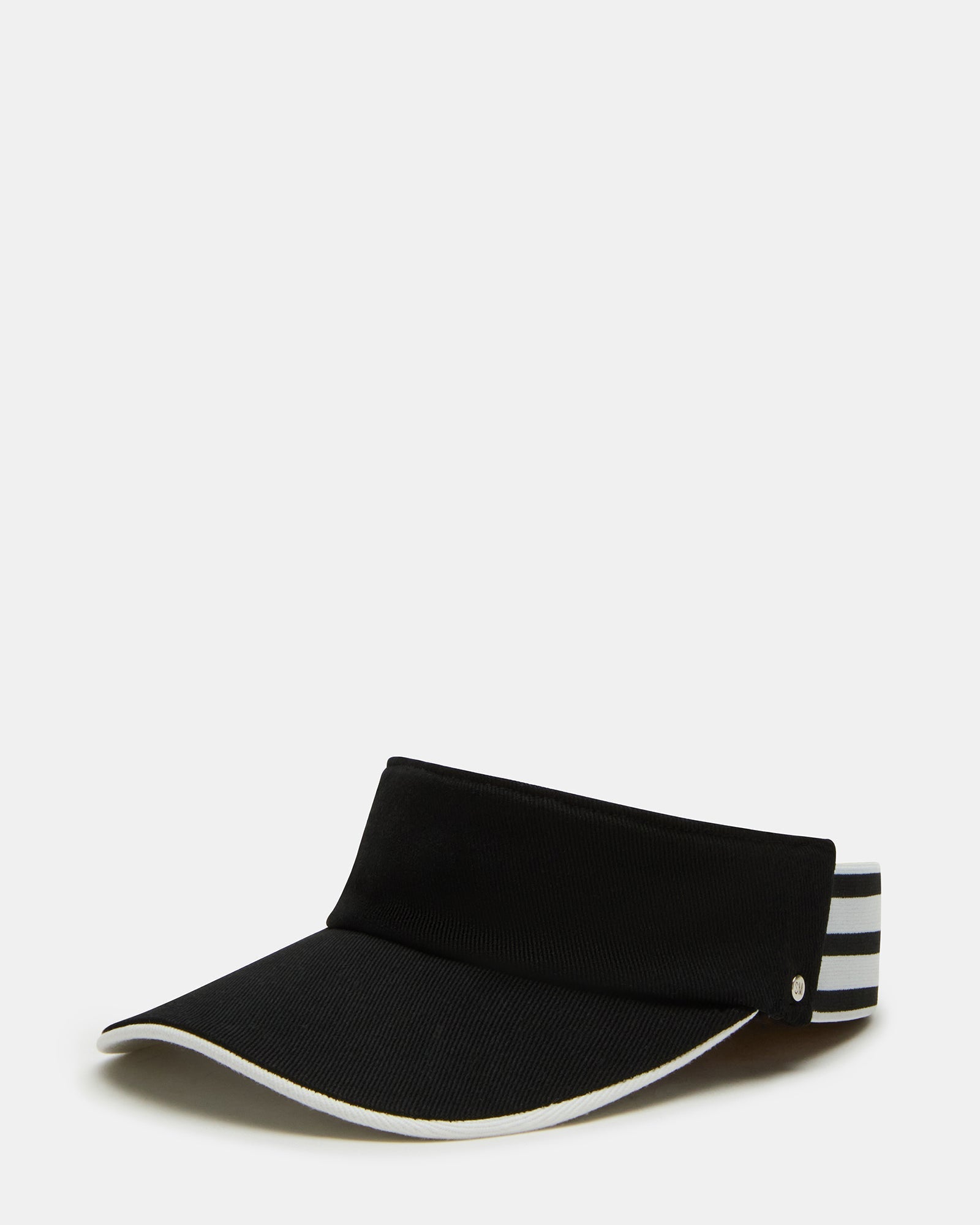 EMBROIDERED VISOR BLACK