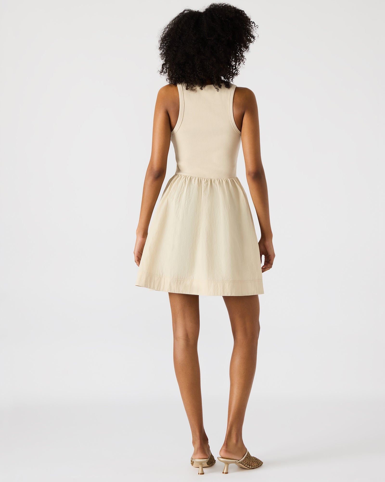 TOTTENHAM DRESS SAND - SM REBOOTED