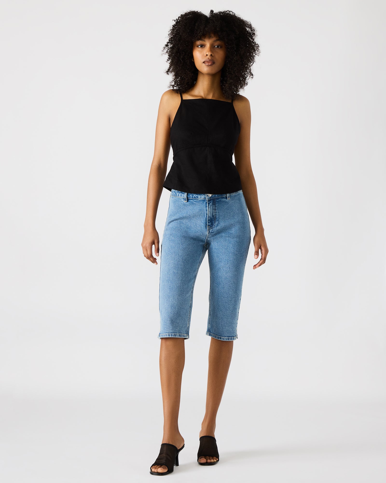 TIEGAN TOP BLACK