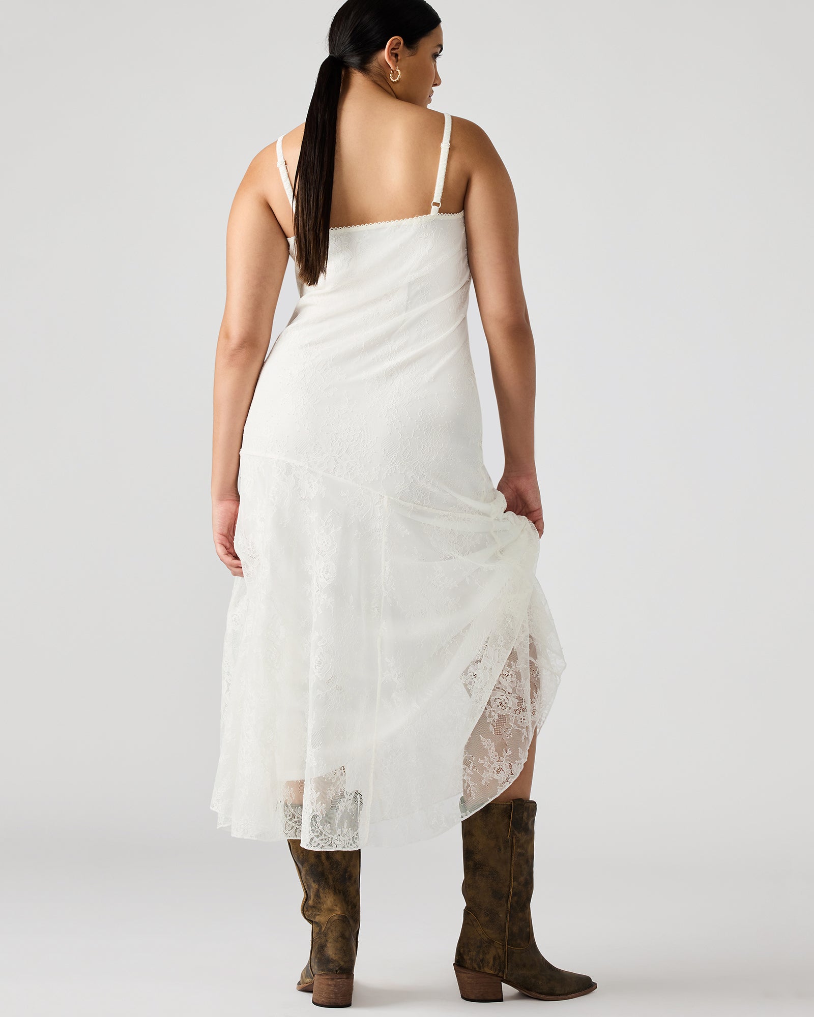 VEERA DRESS WHITE