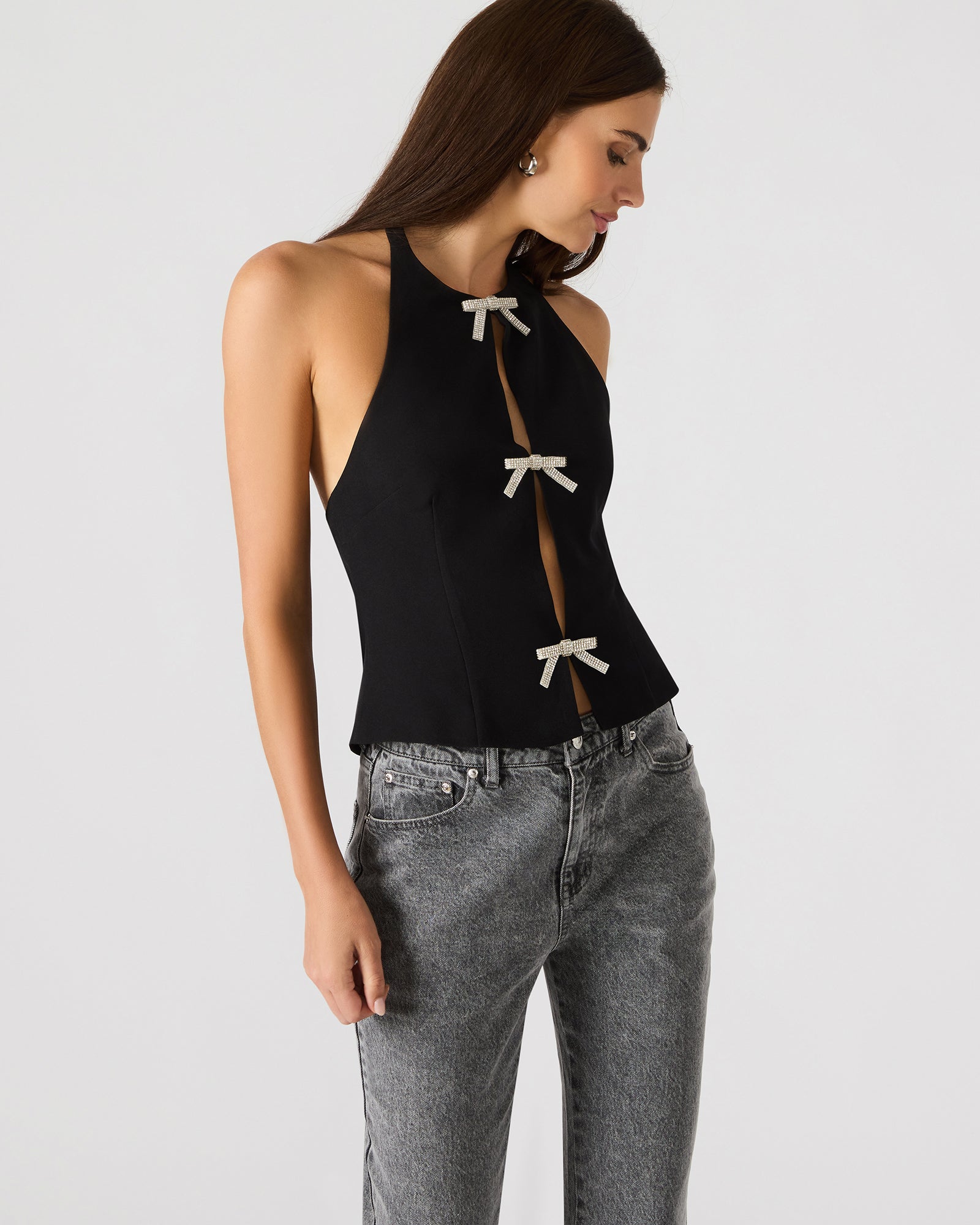 JUVIA TOP BLACK