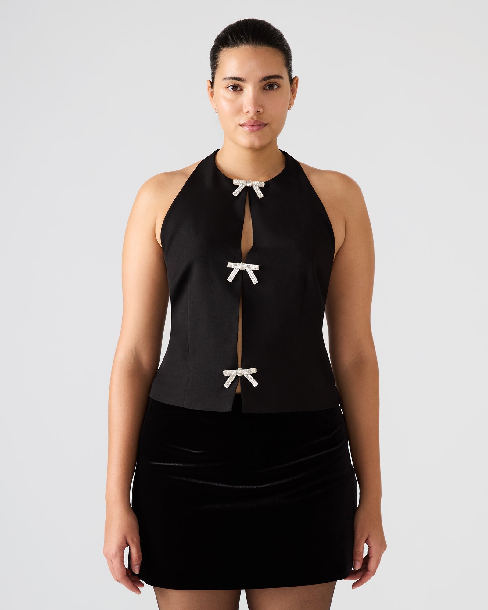 JUVIA TOP BLACK