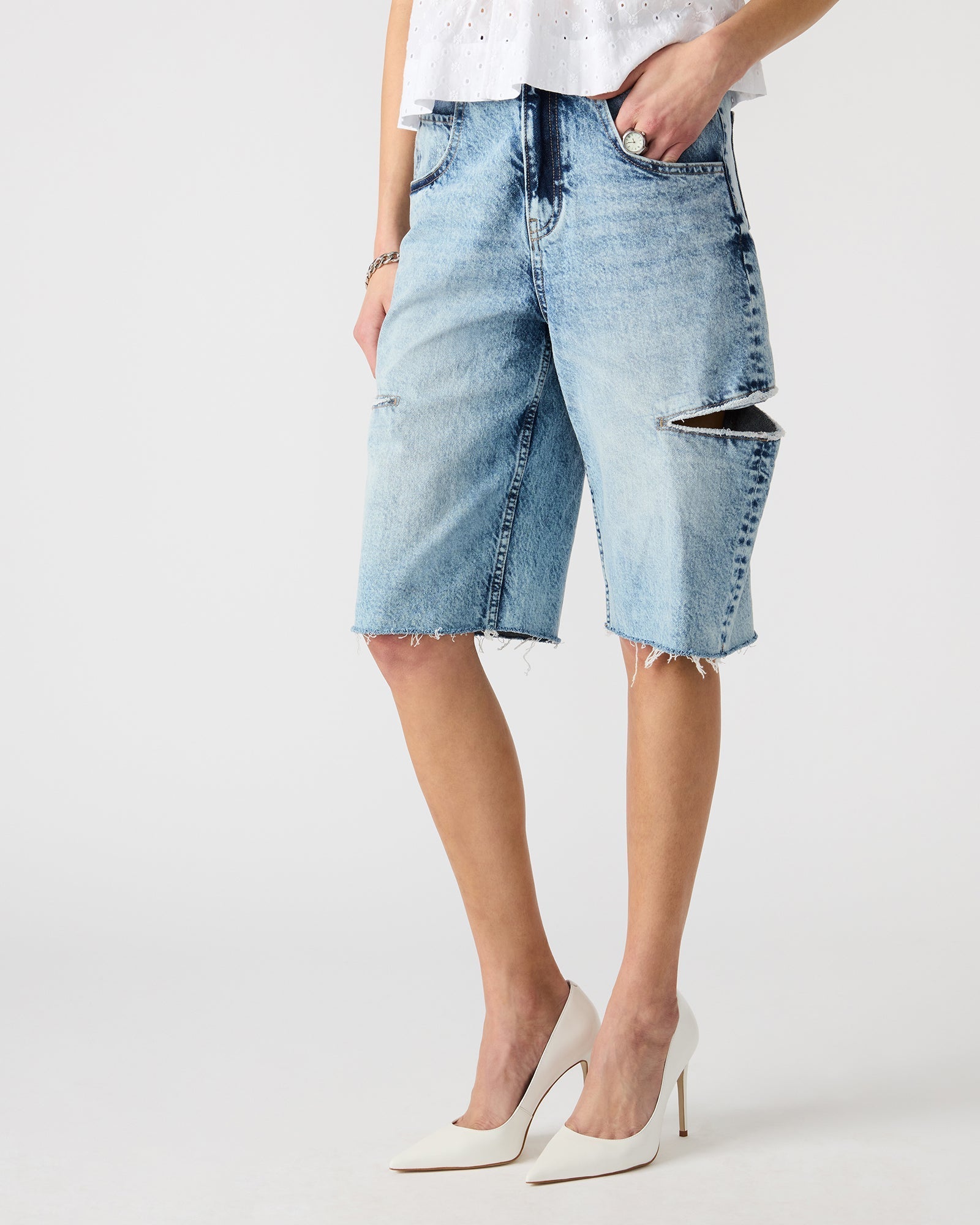 LANGE DENIM SHORT
