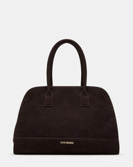 LENI FLAT AND HEIDEE BAG BROWN SUEDE BUNDLE