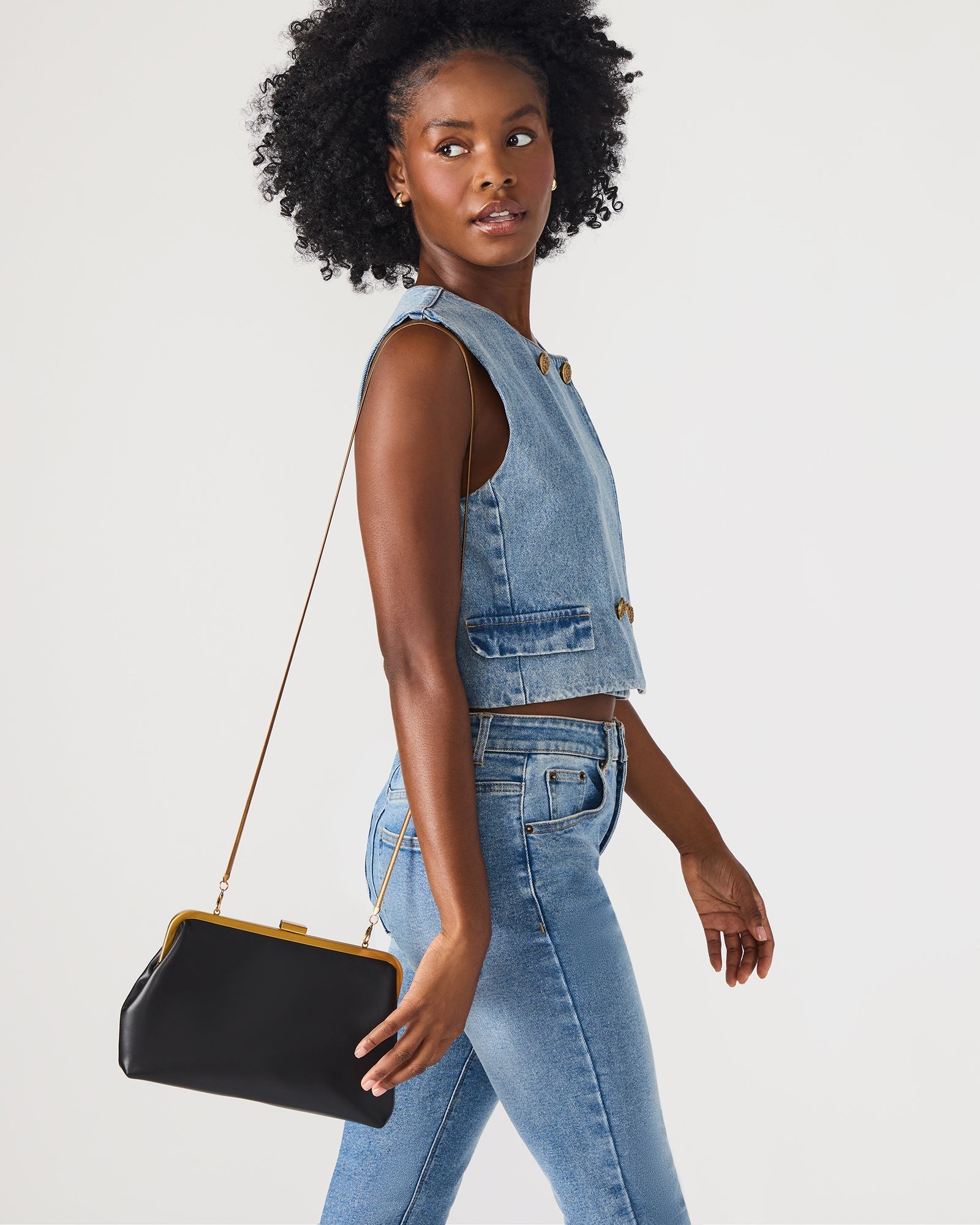 KISSES BAG BLACK