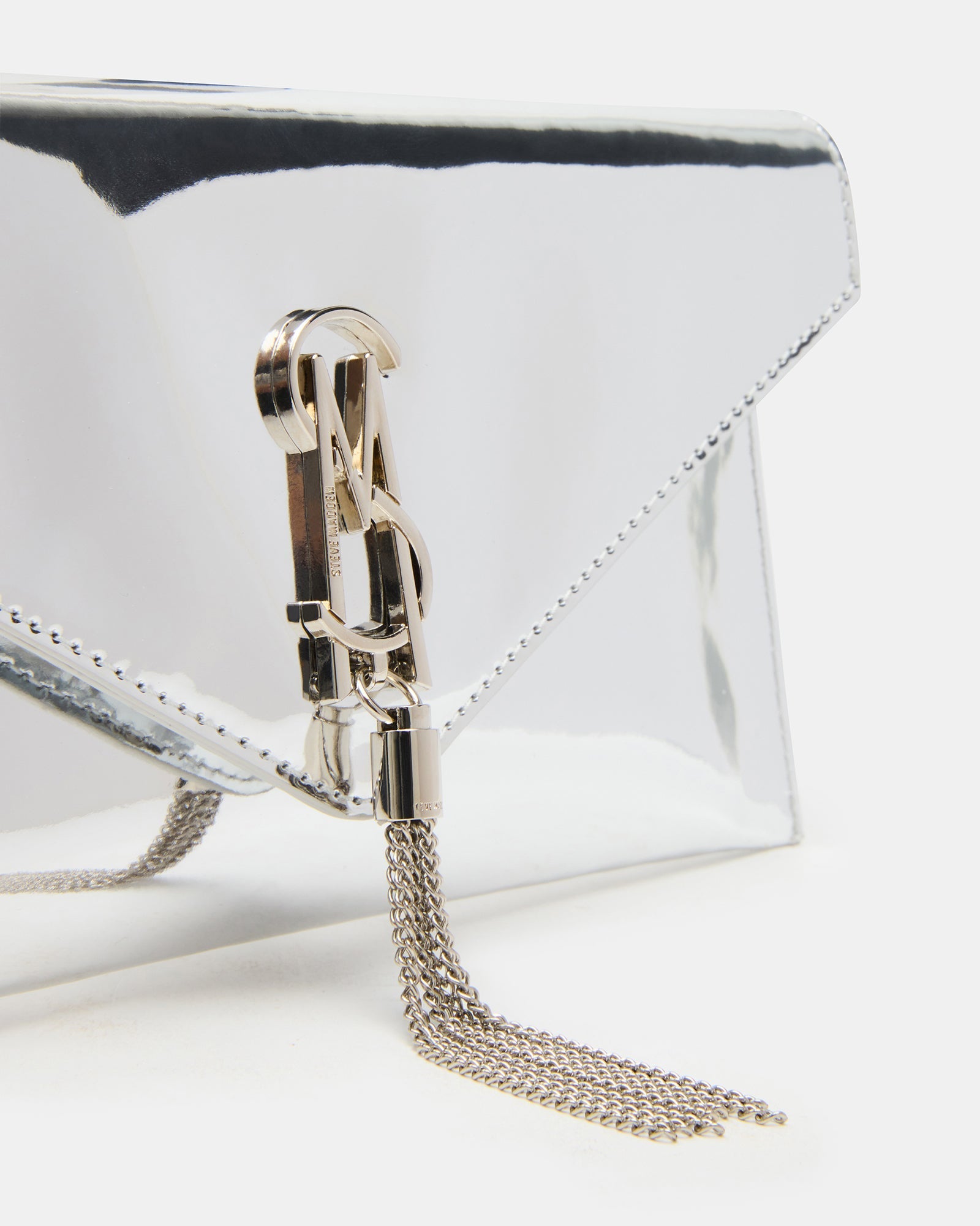 MORGANA BAG SILVER PATENT