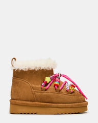 TODDLERS' GLAZER COGNAC