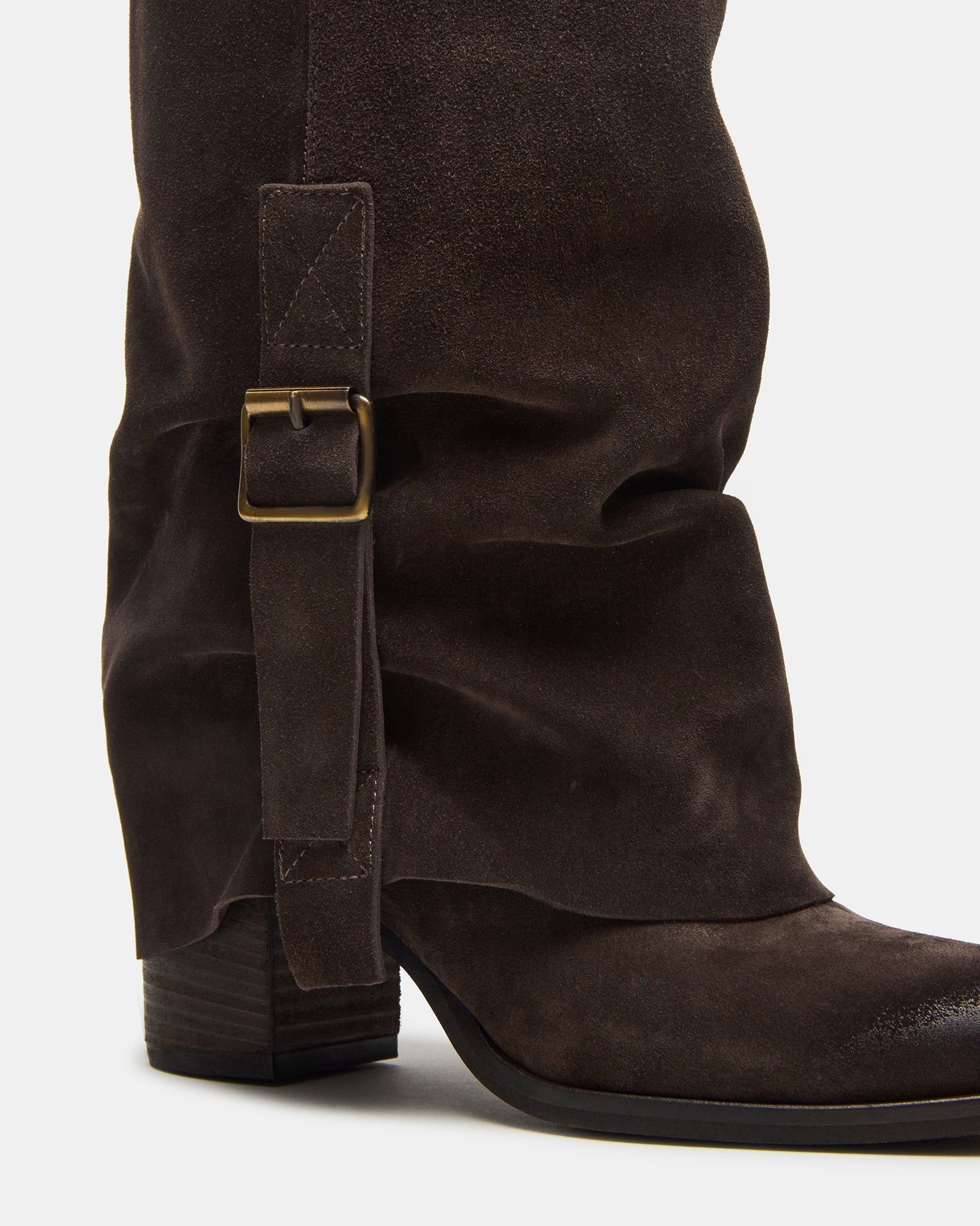 BOZEMAN DARK TAUPE SUEDE