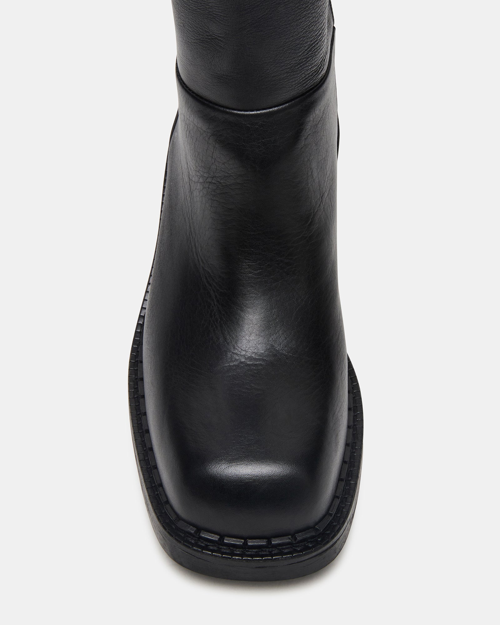 DAVOS BLACK LEATHER