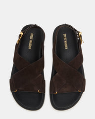 DONELLI BROWN SUEDE