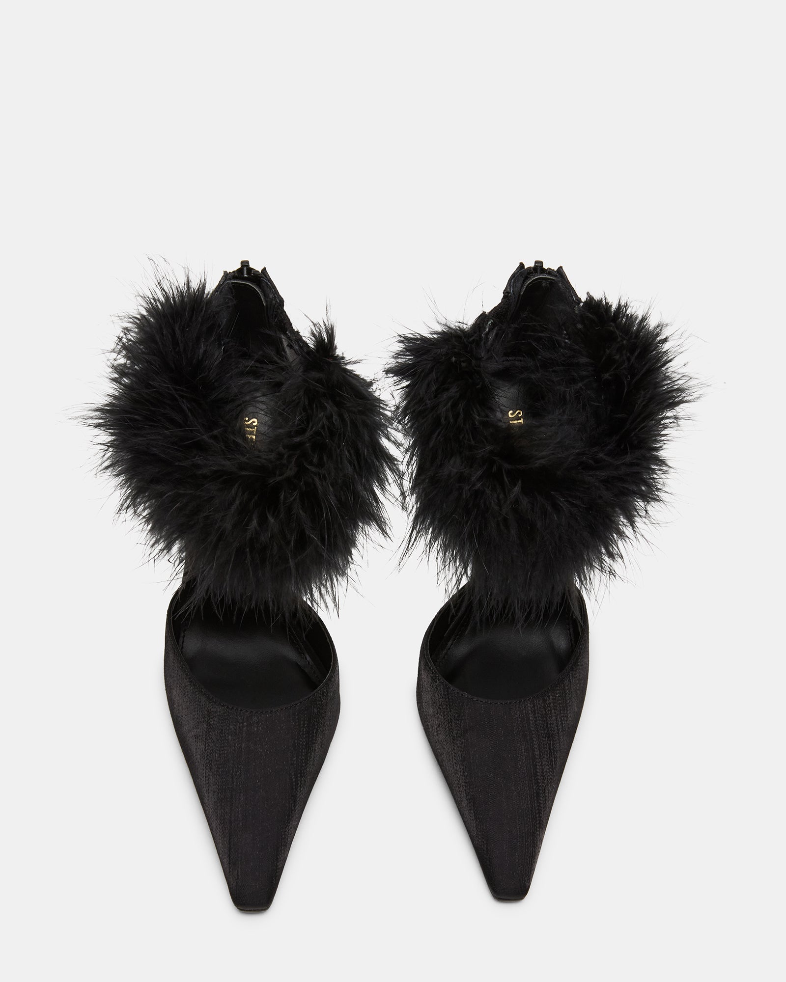 ELUSIVE BLACK SATIN